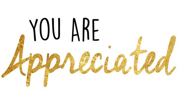 You Are Appreciated